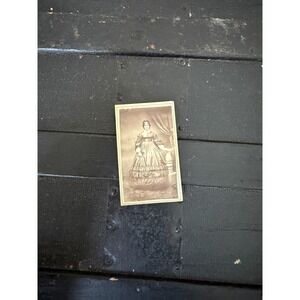 Antique CDV Photograph, 1800s Victorian Woman, Civil War Era Portrait
